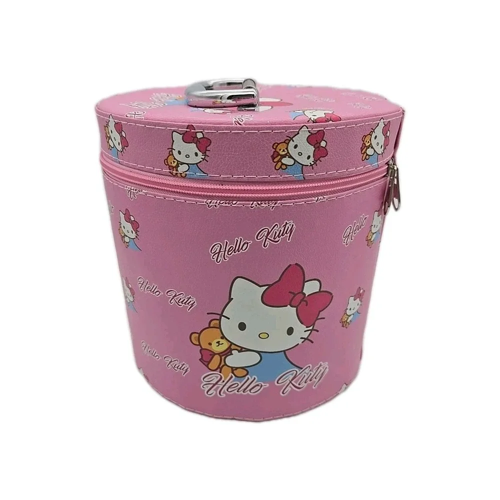Sanrio Hello Kitty Pink Cosmetic Makeup Travel Storage Organizer Caser